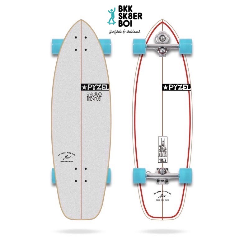 {❤️❤️พร้อมส่ง❤️❤️} Yow รุ่น Pyzel x Ghost 33.5 Truck S5