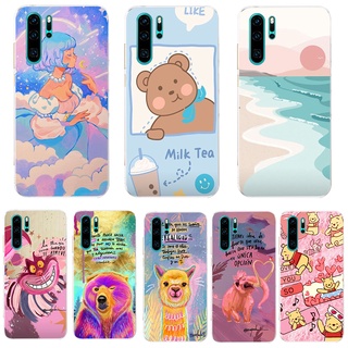 เคส huawei p30 p30 Pro P40 P40 Pro ใส TPU ซิลิโคน เคสนิ่ม