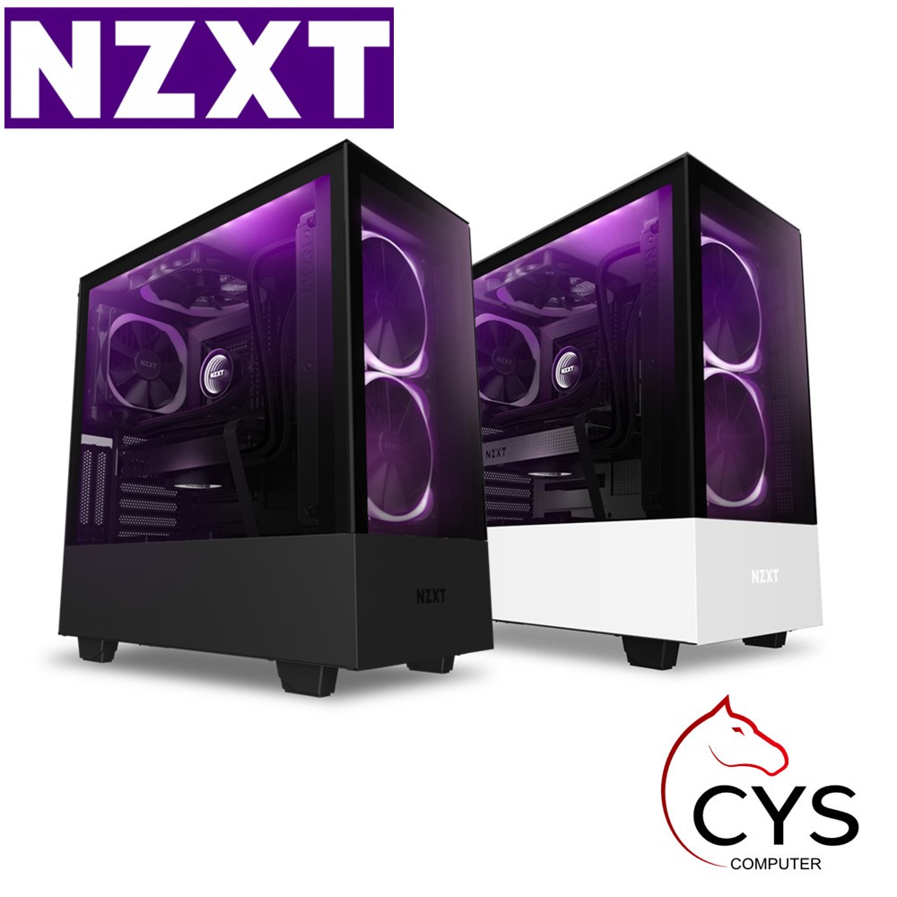 NZXT H510 ELITE TG (สีดํา/สีขาว) ATX CASING