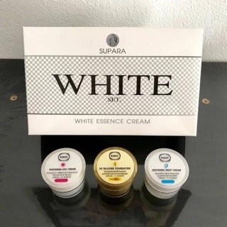 ครีมไวท์เอสเซ้นท์ White Essence Cream By Supara ผลิตภัณฑ์บำรุงผิวหน้า มี2ขนาด5,10g.