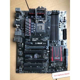 เมนบอร์ดเกมเมอร์ Asus h97-PRO h97 LGA 1150 DDR3 32GB ATX UEFI BIOS ของแท้ มือสอง S0QW