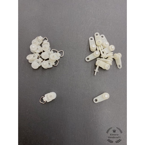 ลูกกลิ้งผ้าม่าน / ราว Roda Langsir 12 ชิ้น/CURTAIN Rail WHEELS/Roda Rail Langsir