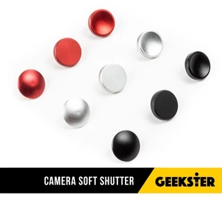 ปุ่มชัตเตอร์ Soft Shutter Release Button ปุ่มกดชัตเตอร์ / ปุ่มชัตเตอร์ ปุ่ม กล้อง 9mm มียาง แถมฟรี