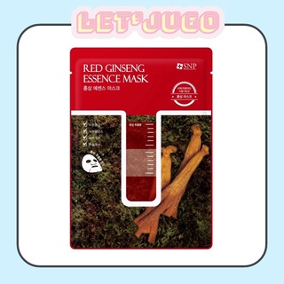 [พร้อมส่งครีม] SNP RED GINSENG ESSENCE MASK มาส์กหน้าโสมแดง เรด จินเซง เอสเซนส์ มาส์ก