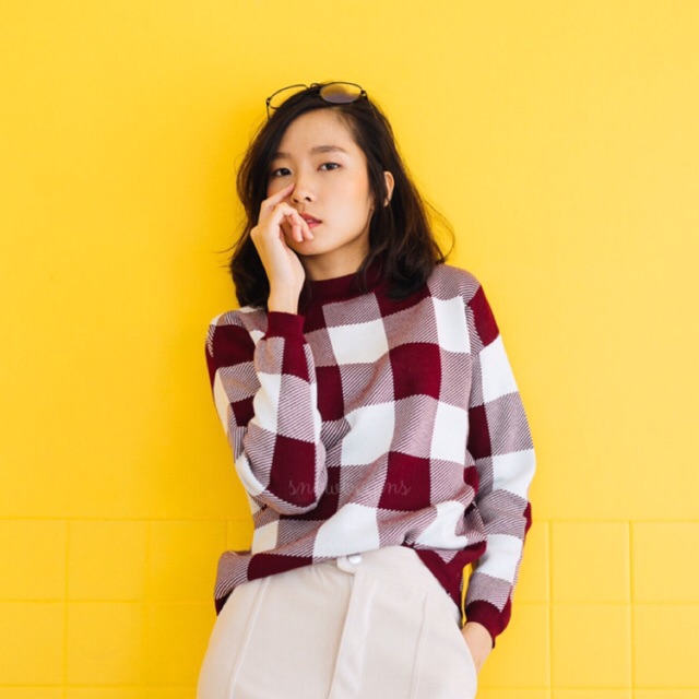 Snowbegins – เสื้อกันหนาวไหมพรม รุ่น Butterfly