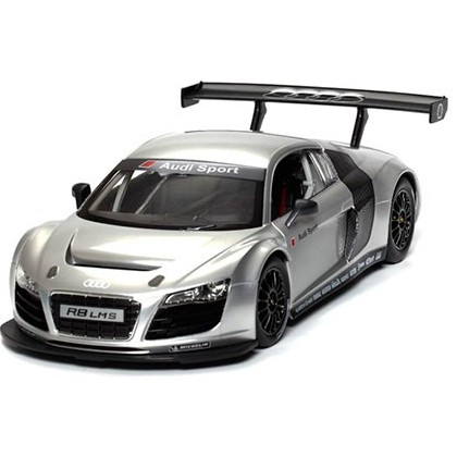 รถบังคับวิทยุ Audi R8 LMS อัตราส่วน 1/14  วิ่งได้ มีไฟ เห็นห้องโดยสารสมจริง - RASTAR  Audi R8 LMS No