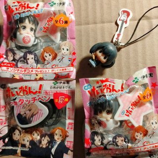 Anime K-ON Model strap doll Qmusic พวงกุญแจ สายห้อย โมเดล อนิเมะ การ์ตูน เคอง เพลง ดนตรี มังงะ mini Figure Cartoon