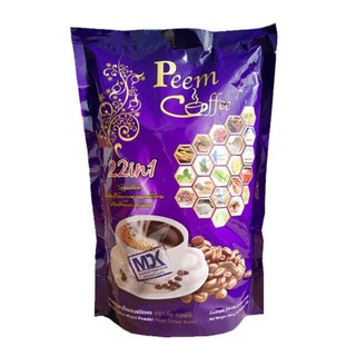 Peem Coffee 22in1 กาแฟภีม กาแฟซองสีม่วง (15ซอง)