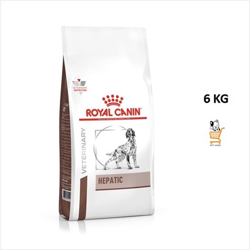 Royal Canin VET Dog  Hepatic 6 KG อาหารสุนัข โรคตับ สุนัขโต อาหารเม็ด 1 กระสอบ