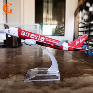 โมเดลเครื่องบิน Air Asia A320 Airbus 320 ขนาด 16 ซม