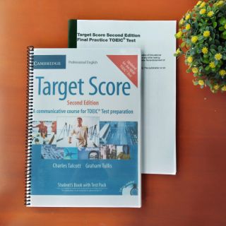 ✔️จำนวนจำกัดหนังสือ​ Cambridge Target​ Score​