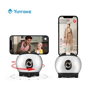 Yuntohe Smart Shooting Gimbal 360° Auto Face Object Tracking Phone Holder  ที่ตั้งโทรศัพท์สามขาตัวยึดกล้องสำหรับ