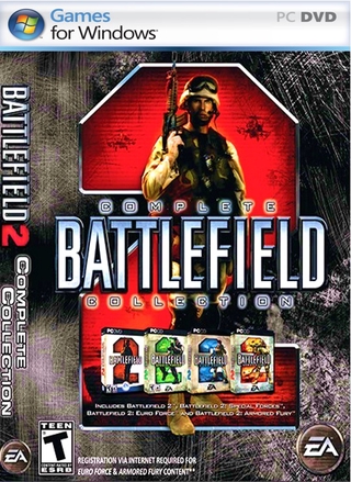 แผ่นเกม Battlefield 2 PC