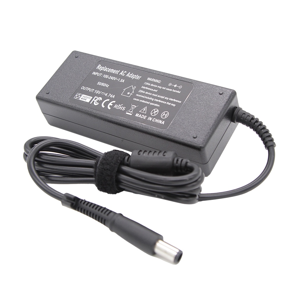 Chargeur Alimentation 90W 19V Pour HP ProBook 6570B – Neuf, Connecteur 7.4*5.0mm, Compatible HP