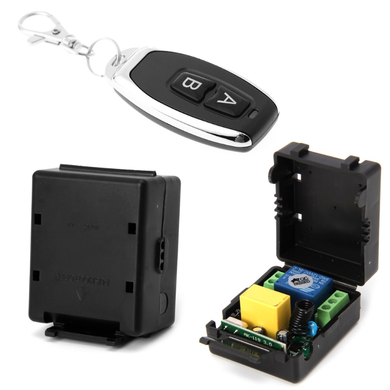 SUIT RF Channel RF Remote Control Transmitter 1CH Remote 2 ปุ่ม