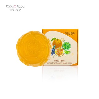 [9.9 FLASHSALE 3วัน]Rabu Rabu Perfect Whitamin Mask Soap สบู่ มาสก์หน้าและผิวกาย