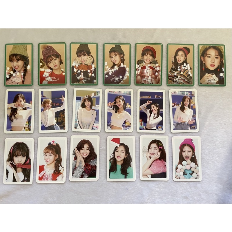 [PHOTOCARD] TWICE Official Merry & Happy Photocard / PC