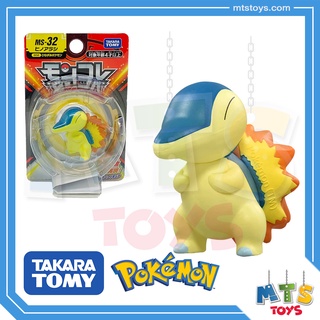 **MTS Toys**Takara Tomy Pokemon : Moncolle MS-32/2 Cyndaquil ของแท้จากญี่ปุ่น