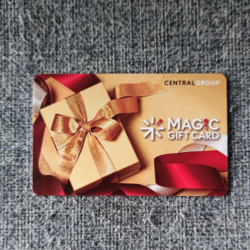 (พร้อมส่ง!!) บัตร Gift Voucher Central (เซ็นทรัลและในเครือ) มูลค่า 1000 บาท