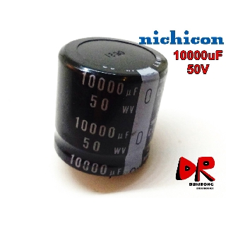 10000uF 50V Nichicon LQ capacitor ตัวเก็บประจุ 85 องศา