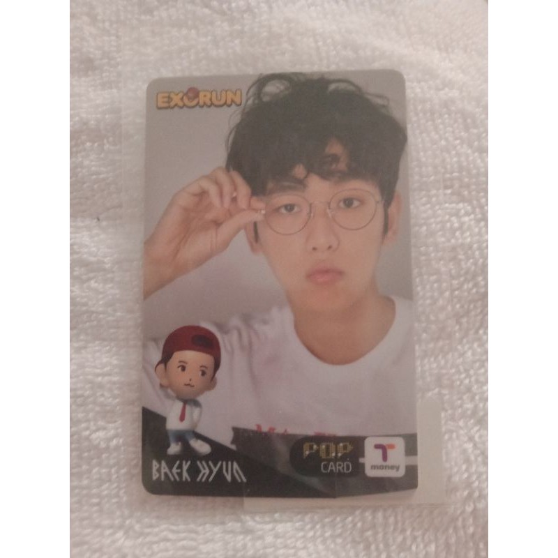 บัตรT-Money Exo. แบคฮยอน Baekhyun