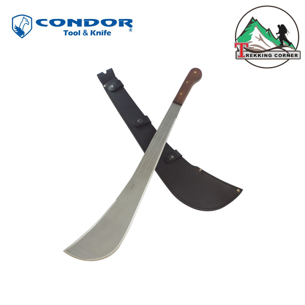 อุปกรณ์ครัว Condor Viking Machete with Leather Sheath