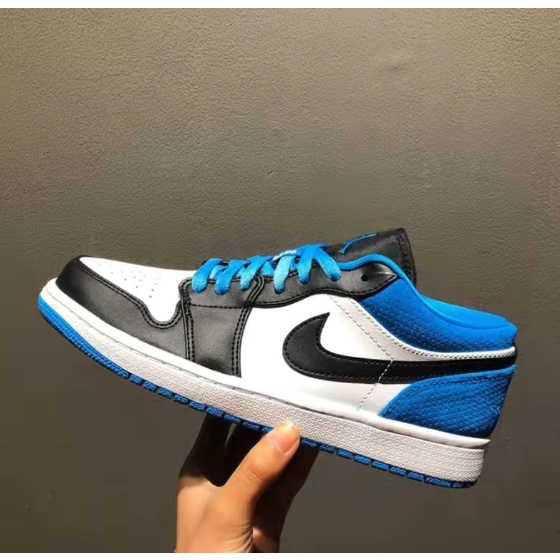Nike Air Jordan 1 Low Laser Blue Basketball Shoe