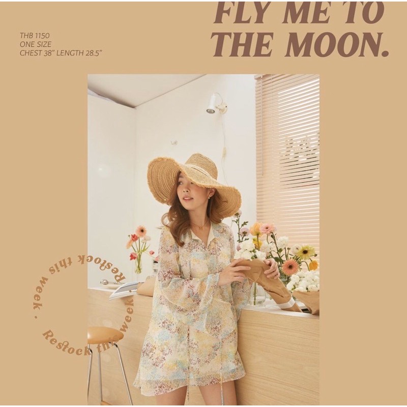 lookbook - fly me to the moon summer dot