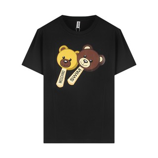 MOSCHINO/Moschino Ladies Popsicle Bear Round Neck Short Sleeve T-shirt 5 T1904 2813