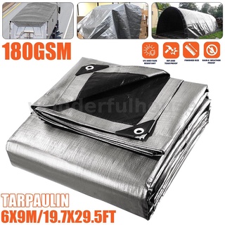 Mulit Size Heavy Duty Poly Tarps PE Tarpaulin Camping Cover UV Water Rot Proof