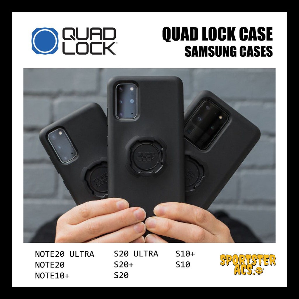 **ฟรีค่าจัดส่ง** Quad Lock Samsung Cases ควาทล้อคเคส สมาร์ทโฟน ซัมซุง