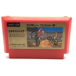 ตลับแท้ [FC] [0055] Excitebike (Japan) (HVC-EB) Excite bike Famicom