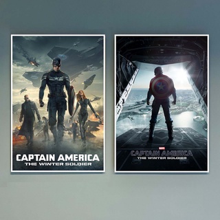 Captain America The Winter Soldier (2014)  Poster ขนาด 33x48 cm