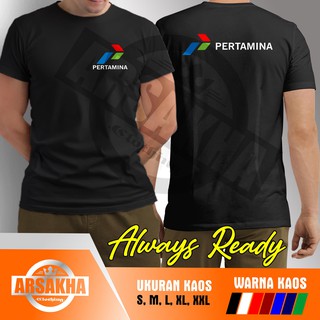 เสื้อยืด พิมพ์ลาย Pertamina Brightgas New DB Distro Arsakha สําหรับผู้ชาย