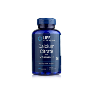 LE Calcium Citrate with Vitamin D อาหารเสริมบำรุงกระดูก Life Extension TH