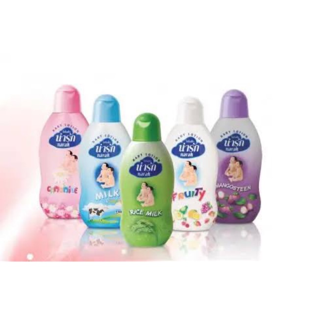Narak Baby Lotion โลชั่นทาผิวเด็กน่ารัก ขายยกแพ็ค6ขวด/12ขวด