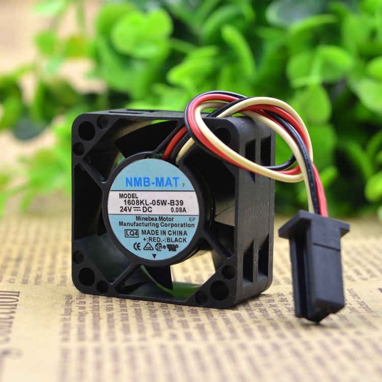NMB 1608KL-05W-B39 0.08 4CM 4020 24V พัดลมพร้อมนาฬิกาปลุกไดร์เวอร์เฉพาะ