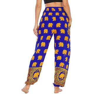 กางเกงช้าง กางเกงโยคะ Thai Elephant pants yoga pants harem pants THE14