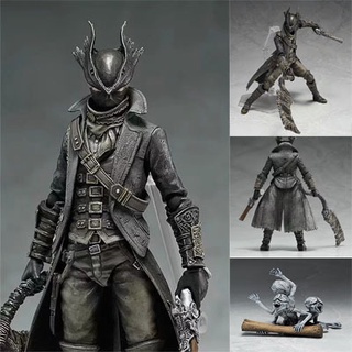 Bloodborne Hunter Figma 367 ฟิกเกอร์ PVC ของเล่นสะสม สําหรับเด็ก