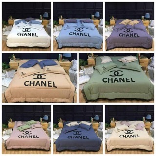 ชุดเครื่องนอนชาแนล ชุดเครื่องนอนchanelผ้าห่มchanel ผ้าห่มชาแนล ผ้าห่มแบรนด์เนม ผ้าห่มhermes