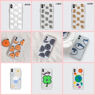 🇰🇷 【Korean Phone Case】 Jelly Cute Case Collection Premium Protective Compatible for iPhone 14 13 Pro Max Mini Galaxy s22 Made in Korea keskes