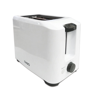 ว๊าว🍟 เครื่องปิ้งขนมปัง ZAGIO รุ่น ZG-5151 กำลัง 750 วัตต์ สีขาว - เทา Toasters