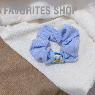 Favorites Shop Scrunchies ยางมัดผมหางม้า แบบยืดหยุ่น อุปกรณ์เสริม สําหรับผู้หญิง