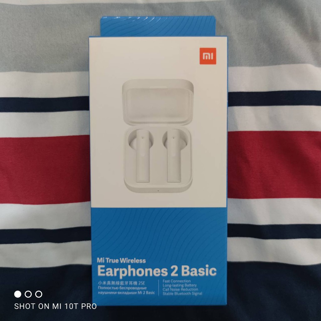 Xiaomi Mi True Wireless Earphones 2 Basic หูฟังไร้สาย (ของแถมจาก mi 10t pro อ่านรายละเอียดก่อนสั่งซื้อ)