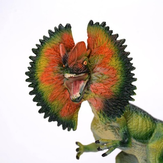 โมเดลไดโนเสาร์ไดโนเสาร์ Dilophosaurus ของเล่นสําหรับเด็ก