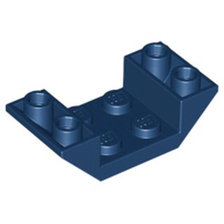 Lego part (ชิ้นส่วนเลโก้) No.4871 Slope, Inverted 45 4 x 2 Double with 2 x 2 Cutout