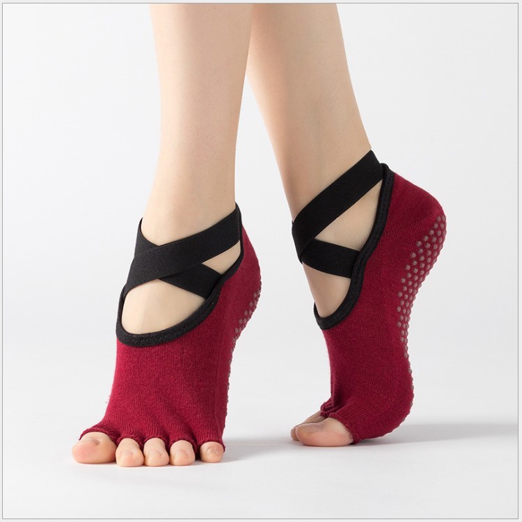 Yoga Socks Anti-Slip 5 Toes 