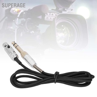 Superage สายเคเบิ้ลหูฟังอินเตอร์เฟซ 6.35 มม./3.5 มม. สําหรับ Akg Q710 K712 K240 K141 K271