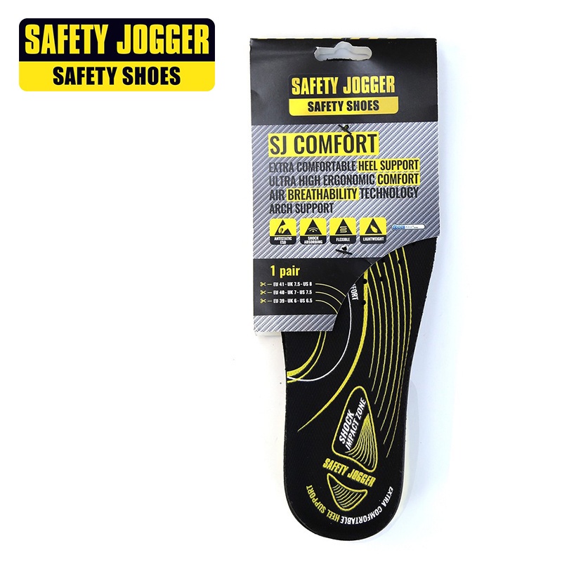 safety jogger แผ่นรองรองเท้า เพื่อความปลอดภัย สําหรับรองเท้า SJ Comfort Insole
