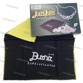 ผ้าขัดเครื่องประดับ เบอร์เนอร์ SILVER POLISHING CLOTH ใช้ได้ทั้งเงิน ทอง แว่น นาฬิกา 3875